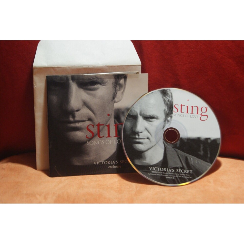 Sting - Songs Of Love - Victoria's Secret Exclusive 8 Track CD Limited Run Pop/R